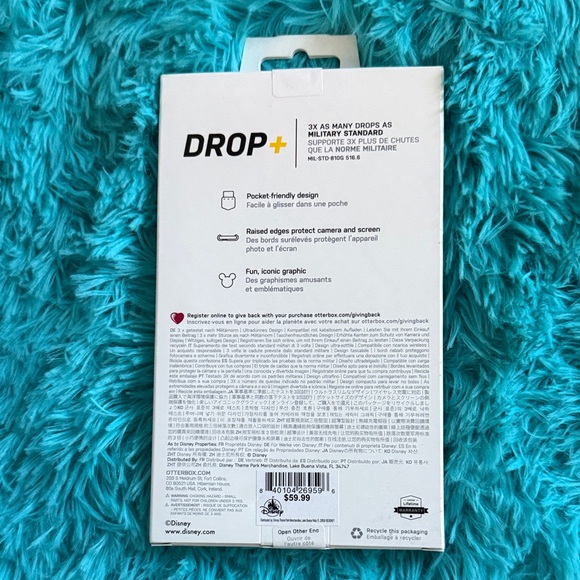 OtterBox Disney Castle iPhone 12 Case - White - Picture 2 of 2